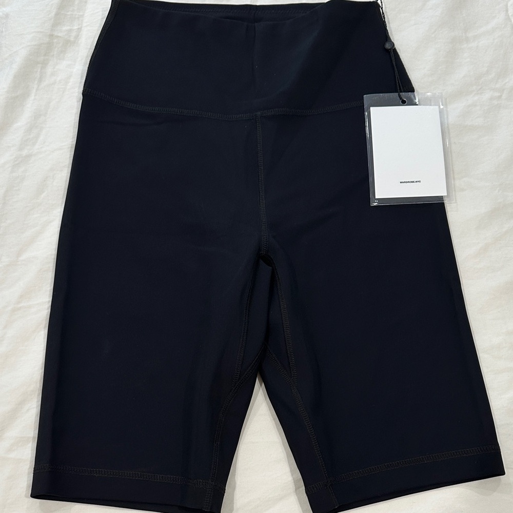 Women's  wardrobe Black High-Waisted bike short